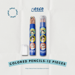 Colored Pencils - 12 Pieces