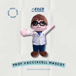 Prof. Esco VacciXcell Mascot