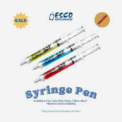 Esco Ball Point Pen (Syringe)