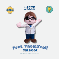 Prof. Esco VacciXcell Mascot