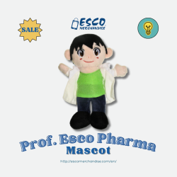 Prof. Esco Pharma Mascot