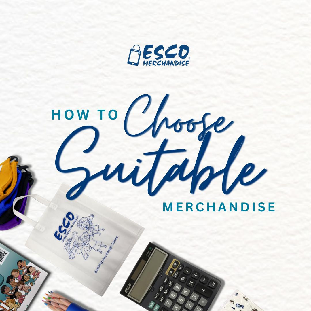 How to Choose the Suitable Merchandise for Your Events